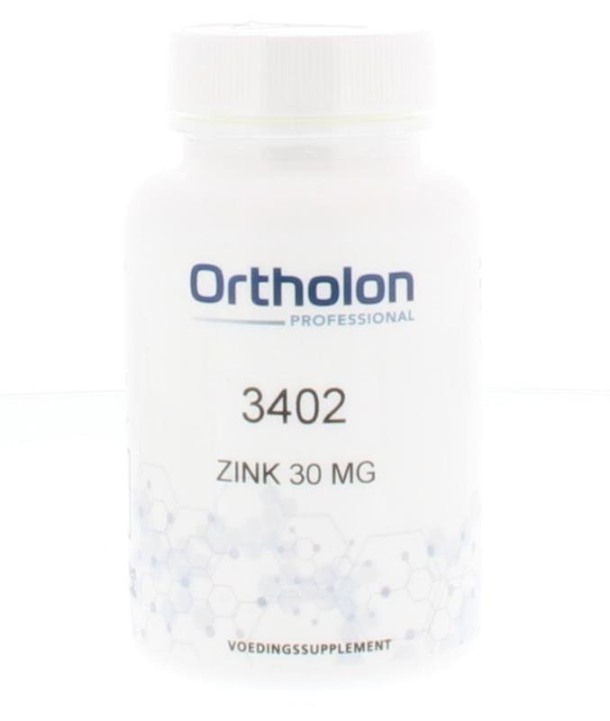 Ortholon Zink 30mg Pro 60 tabletten