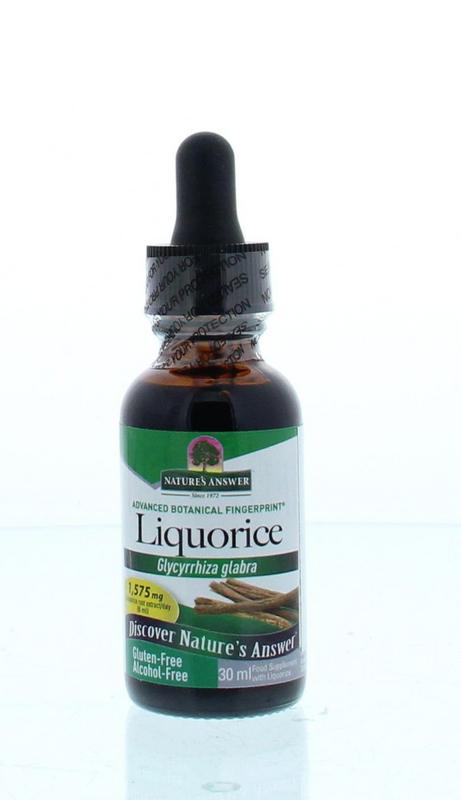 Natures Answer Zoethout extract alcoholvrij 30 ml
