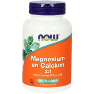 Beste calcium magnesium supplement NOW