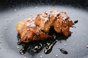 sticky chicken