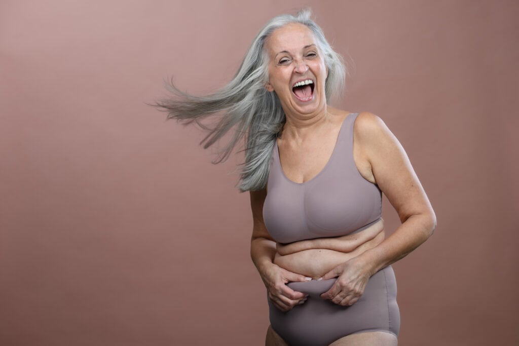 Oudere vrouw afvallen in menopauze