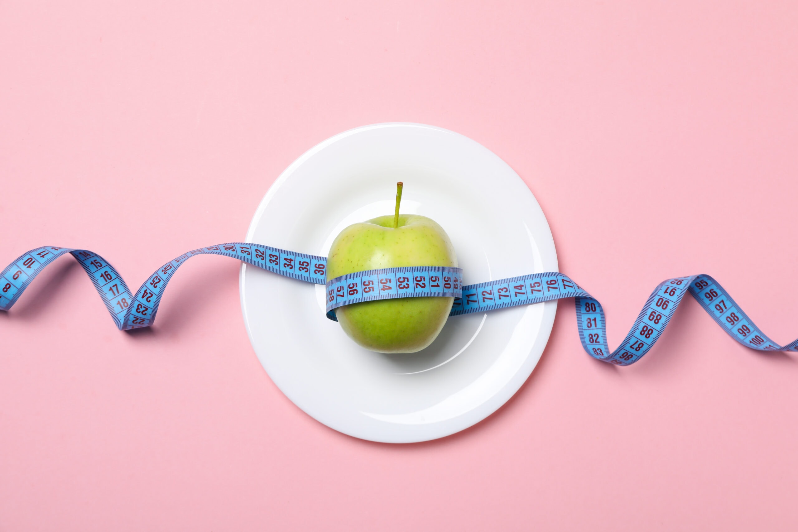 Hoeveel val je af als je niet eet appel op leeg bord