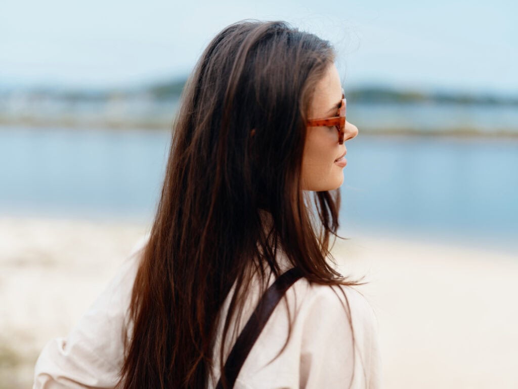 Vrouw heeft geen last van haar uitval