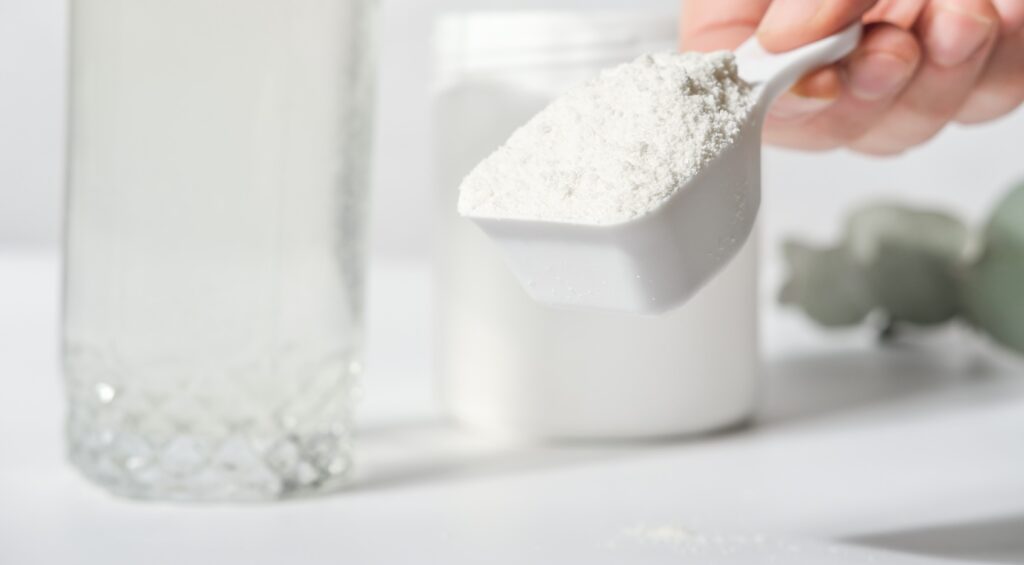 glas water met creatine