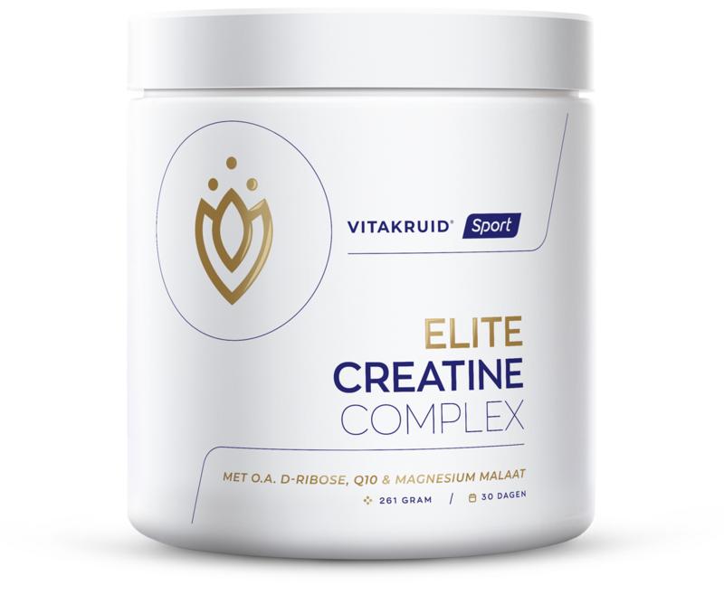 Elite Creatine Complex D-Ribose, Q10 & Magnesium Vitakruid 261g