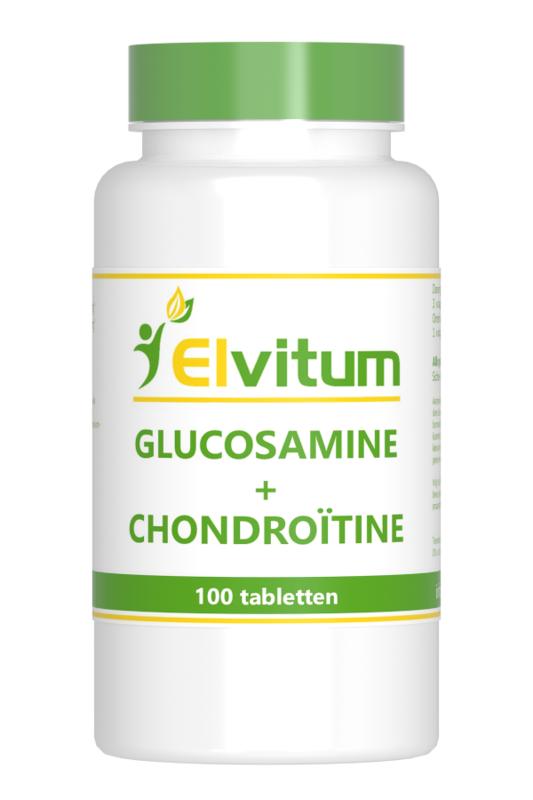 Glucosamine chondroitine Elvitum 100st