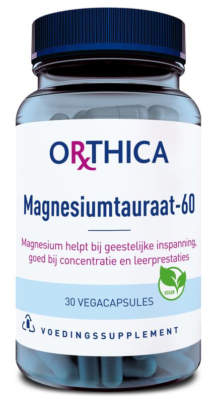 Magnesiumtauraat 60 Orthica 30vc
