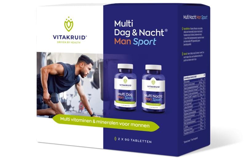 Multi dag & nacht man sport 2 x 90 Vitakruid 2x90tb