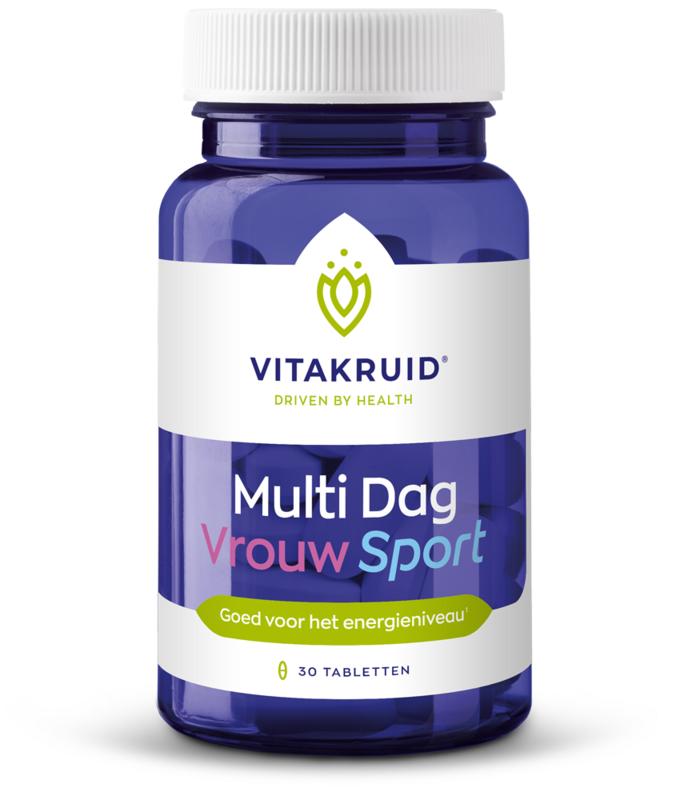 Multi Dag Vrouw Sport 100% Vegan Vitakruid 30tb
