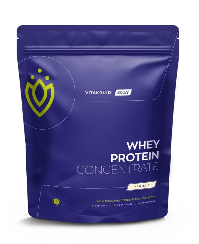 Whey protein concentrate vanille Vitakruid 900g