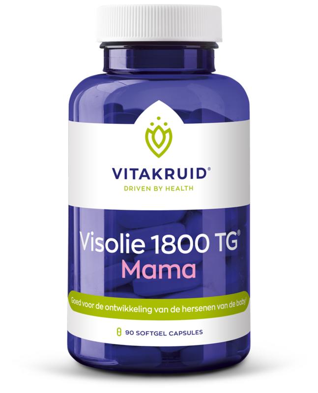 Visolie 1800 TG mama triglyceriden met D3 Vitakruid 90sft